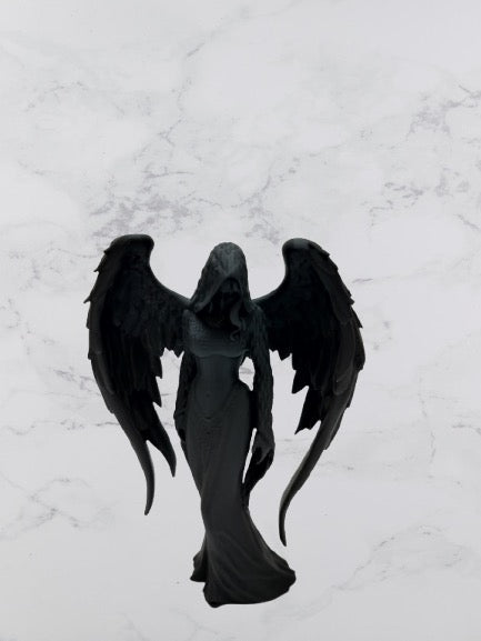 Dark Angel Winged Figurine – Premium 3D Printed Display Model